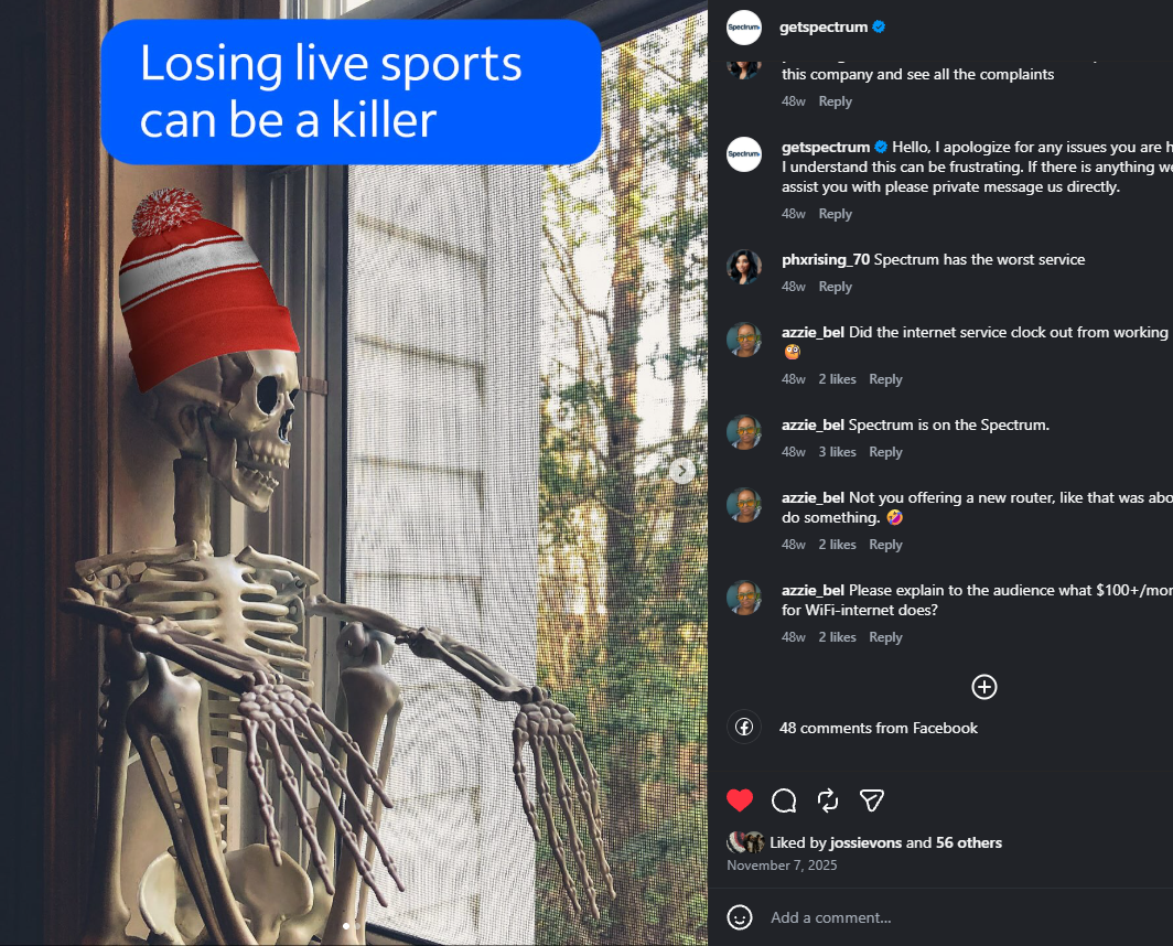 Spectrum Social Media